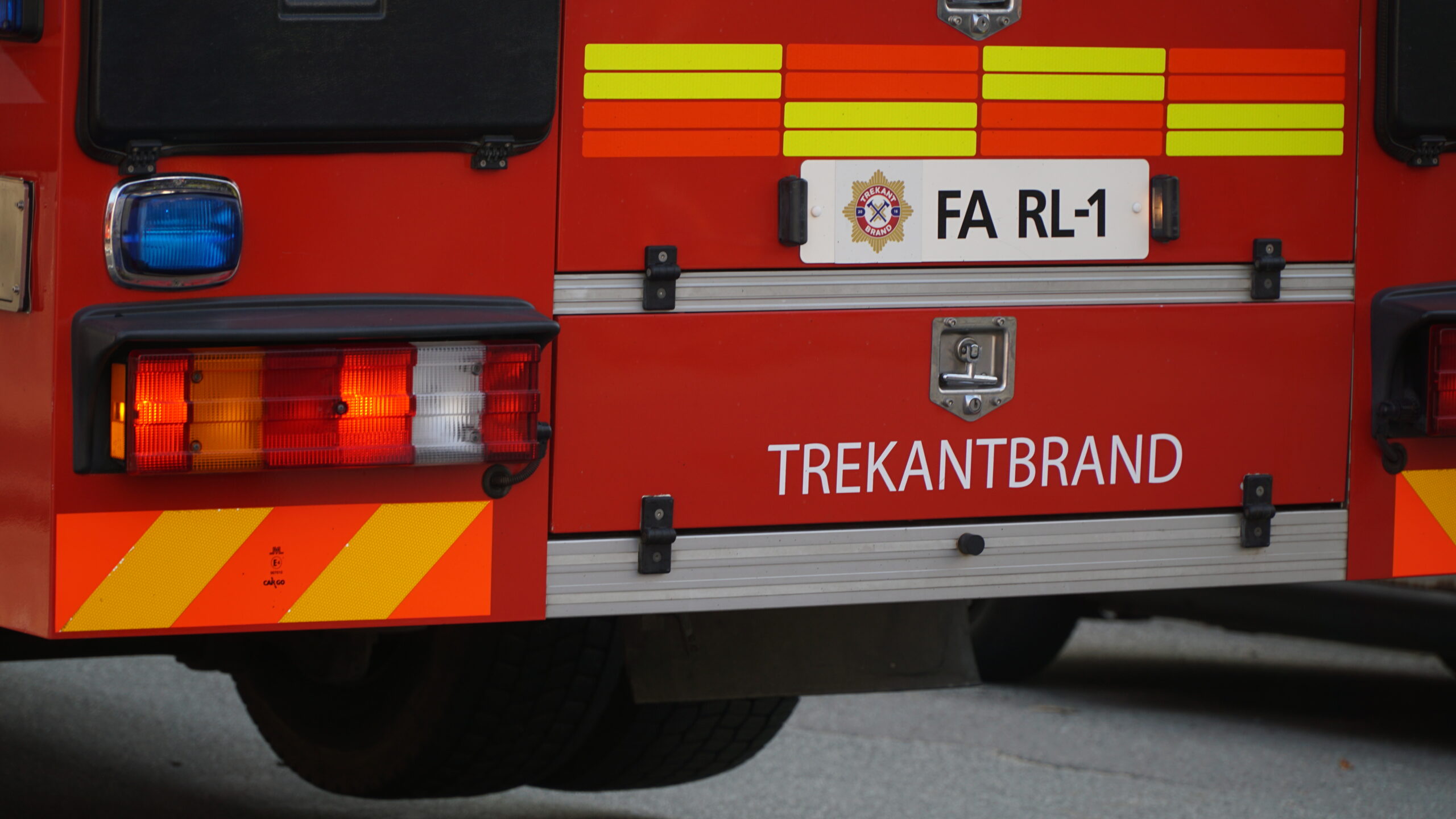 Mindre brand på Chr. Winther Vej