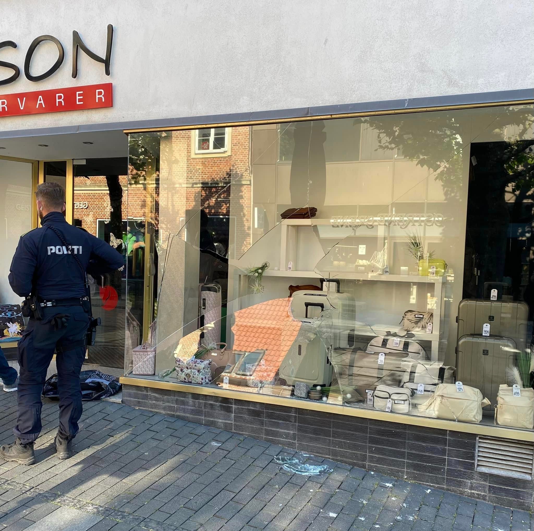 Bison Lædervare udsat for indbrud - igen