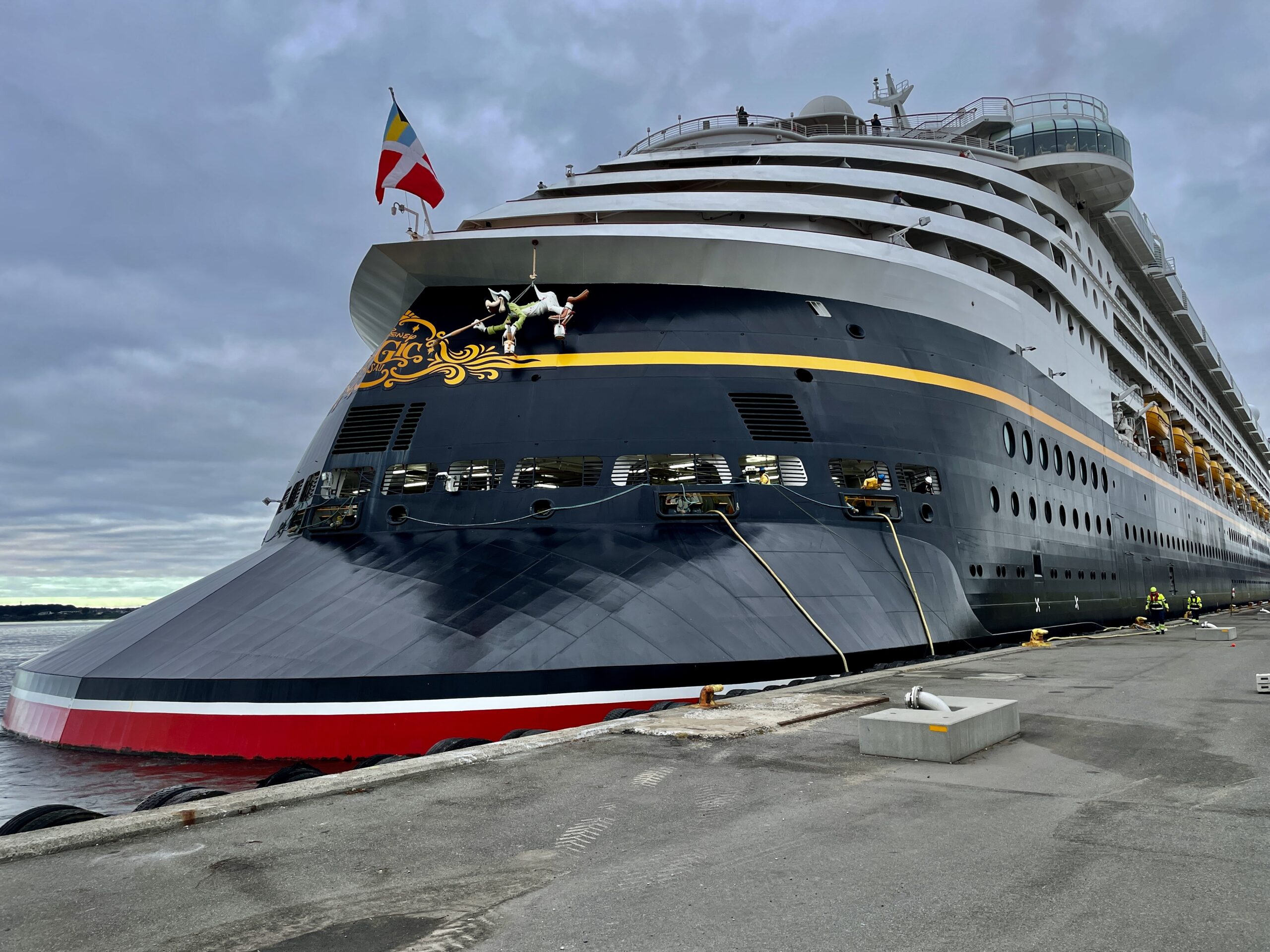 Disney Dream krydstogtskib kommer til Fredericia