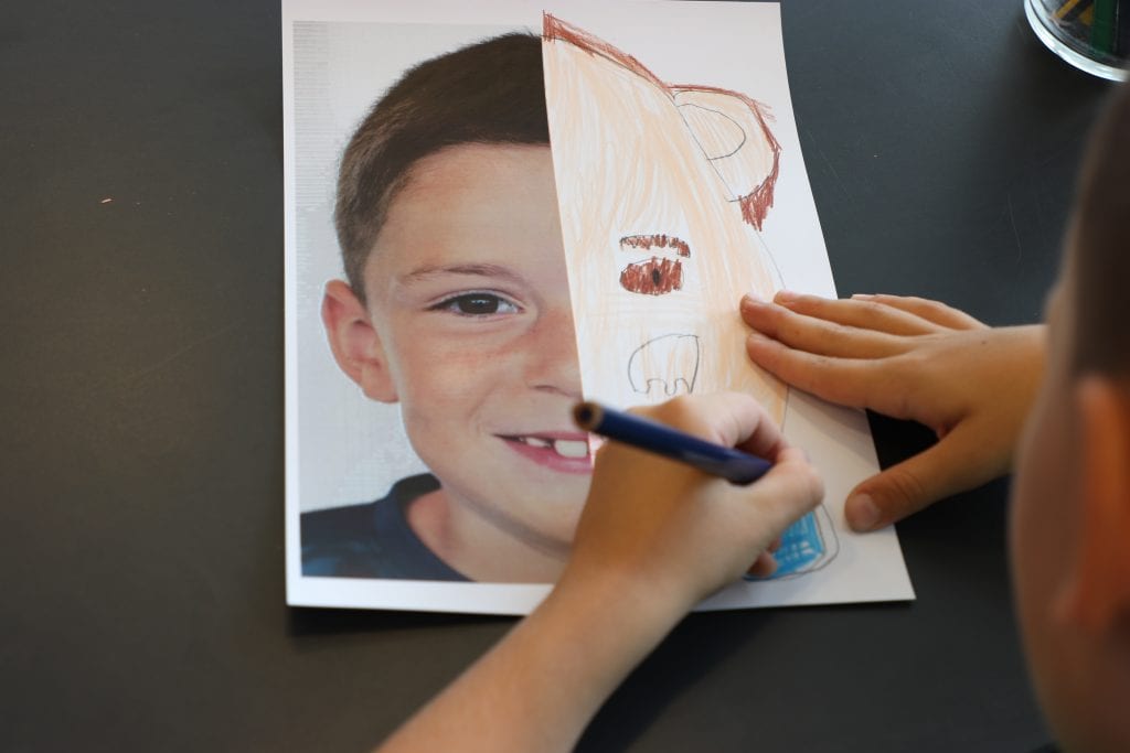 Tegn dit fotoportræt
