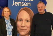 Venstre på gaden i Fredericia: Liebergren og Jensen kæmper for opmærksomheden om regionsvalget