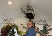 Julestue med duft af gran og æblekage hos Gardenia Blomster i Erritsø