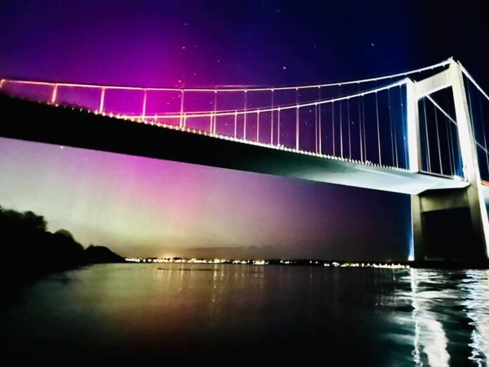 Nordlys over Fredericia 12/8-24