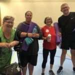 Vanegymnastik, Britta Svendsen, Maiken Stokholm, Lise Ramsland sparre og Jan Lauridsen