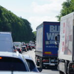 Uheld. Kø. Motorvej