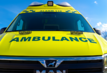 Alvorligt motorvejsuheld ved Ejby – mand svært tilskadekommen, én hund omkom