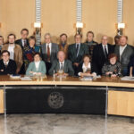 Fredericia Byråd 1994-1998, der gik til valg i 1997. Foto: Lokalhistorisk Arkiv.