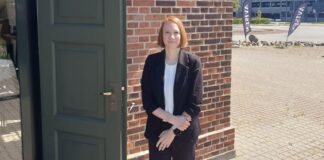 Billede af Pernelle Jensen ifm. Tv-interviews d. 08. maj 2025