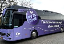 DI’s valgbus ruller ind i Fredericia: