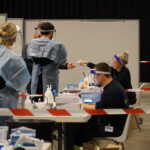 Covid-19 test i Messe C