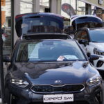 El- og hybridbiler i Vendersgade og Danmarksgade, 17. april 2021