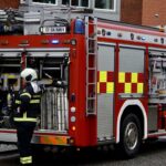 6. Julivej  Lejlighedbrand TrekantBrand røgdykkere