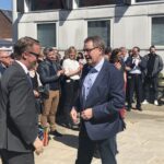 Poul Nyrup Rasmussen og Jacob Bjerregaard til Headspace åbning