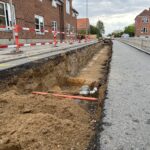 Fjernvarme opgravning Middelfart Kommune