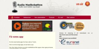 Forsidebillede til Radio Mælkebøtten