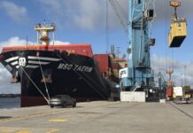 Rekordanløb på Fredericia Container Terminal: 1.610 containerbevægelser over kaj