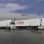 FREJA and Thoresen Transport trucks