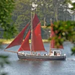 Galeasen Aventura bliver i Lillebælt