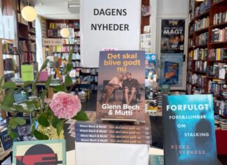 Glenn Bech slutter sin turné mellem reolerne i Gothersgade