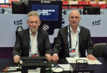 Fra Fredericia til EM-kulissen: To FHK-officials sidder ved bronzekampen