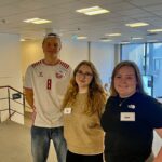 SOSU-rollemodeller Anna H. Jensen, Tobias Aaquist og Gry Sandholdt