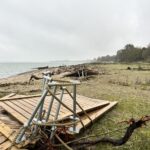 Vejret, stormvejr, stormflod Danmark oktober 2023. Foto: AVISEN