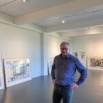 Poul B. Jakobsen, Fredericia Kunstforening (Foto: Andreas Dyhrberg Andreassen/Fredericia AVISEN)