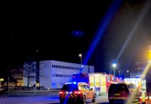 Brand i industribygning på Vejlevej i Fredericia – stort beredskab på stedet