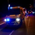 Ambulance i mørke