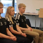 Malthe Lindeblad, Ida Krum og Magnus Dyhre, Fredericia Eliteidræt