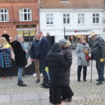 Byrådsmøde, demonstration