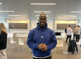 Melvin Kakooza besøgte IBC og valgte vinderidé til Fredericia-kampagne