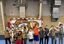 LykkeLiga samlede specialskoler til håndbold i Fredericia: »Det fylder helt vildt for vores børn«