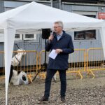 Finn Muus taler til rejsegilde