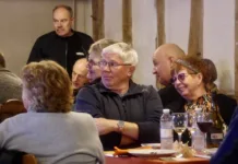 Kringsmindes frivillige holdt nytårskur