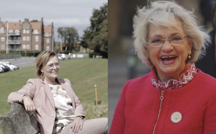 Eilersen og Pia Kjærsgaard et farvel