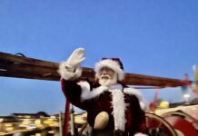 Når julemanden sejler ind i Fredericia