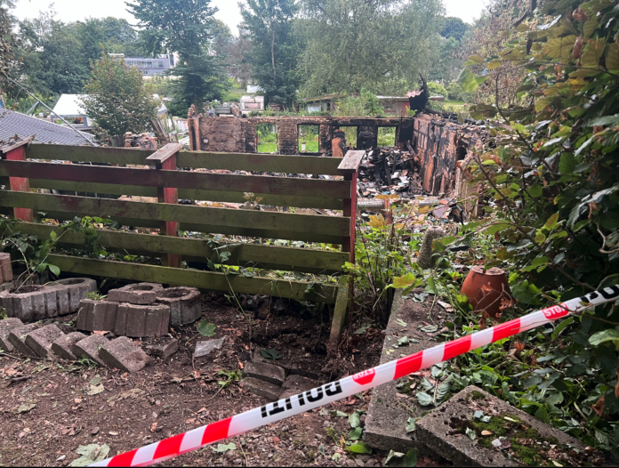 Brand Hannerup Engvej i Fredericia.