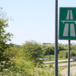 skilt motorvej tilkørsel