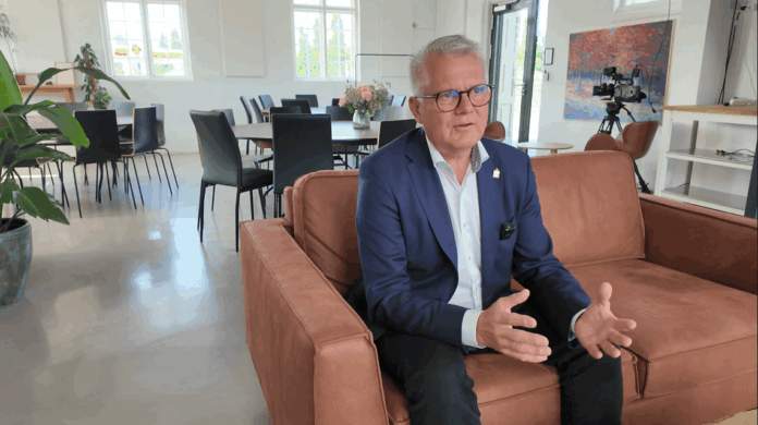 Tommy Rachlitz Nielsen under Tv-interviewet d. 19. juni 2025