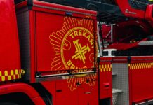 Røg driver ind over Sønderjyske Motorvej